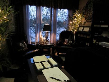 another view of treatment room with Willamette River views, new location 2012